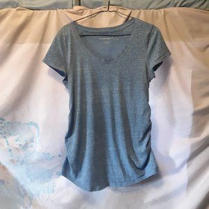 LIZ LANGE Woman's Medium Sky Blue Maternity T-shirt